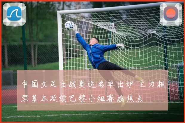 中国女足出战奥运名单出炉 主力框架基本延续巴黎小组赛成焦点